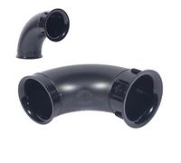 Speaker Connection Pipe, Bass Reflex Subwoofer Ventilation, 17.5 x 17.5 x 9 cm, Curved Outlet Channel with Ducting Hole, for 5 6 8 10 12 Inch Speaker Cabinet Box Portable Speaker