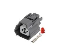 Speaker Connectors 1 Set 2 Pin Way Auto Cable Horn Wire Connector Female Male Plug compatible with the Rear Door Lock Motor 6181-0070 6189-0129(5 sets,Female)