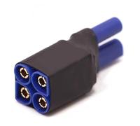 Speaker Connectors EC5 Series Parallel Or Series Connection Adapter Cable Converter For Airplane Accessories 2 Pieces(2pc series head MC13)