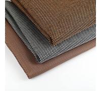 Speaker Cover Fabric 150x50cm Vintage Thicken Speaker Cloth Grille Stereo Dustcloth Filter Fabric Mesh Classic(Brown(150x50cm))