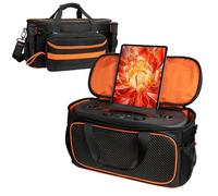 Speaker Cover for JBL Partybox ON-THE-GO 2, Portable Storage Bag Protective Travel Carrying Case Fabric Pouch with Shoulder Strap