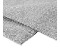 Speaker Fabric,Speaker Grill Cloth Speaker Mesh Cloth Linen Vintage And Antique Transparent Dustproof Retro Fabric Guitar Audio Sub-woofer 1.45x0.5m(Light Grey)