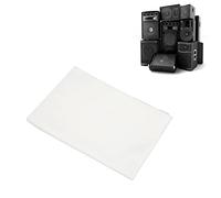 Speaker Grill Cloth, 140x91cm Polyester Dust proof Speaker Stereo Mesh Net Protector Acoustic Fabric for Audio Subwoofer Cabinet Repair DIY (White)