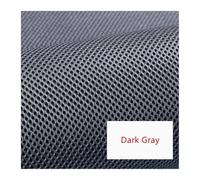 Speaker Grill Cloth, 1mX1.6m Speaker Mesh Cloth Dustproof Soundproof Net Cover DIY Upholstery Cloth Radio Acoustic Protective Cloth(Dark Grey)