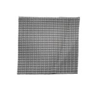 Speaker Grill Cloth Black Silver Strip Woven Amplifier | Speaker Grill Fabric Cloth 29" x19"