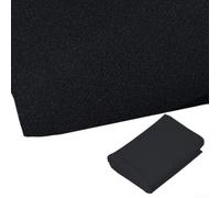 Speaker Grill Cloth Cotton Fabric Protective Mesh For Pro Audio Equipment Horns And Drivers Red Silver Black Coffee White 1.6x0.5m Roll(Black)