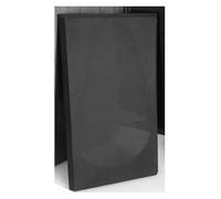 Speaker Grill Cloth for DIY, Black Speaker Transparent Cloth Thickened Audio Mesh Mask Cover Dust-proof With Elastic(L0.5m W0.75m,Thin black)