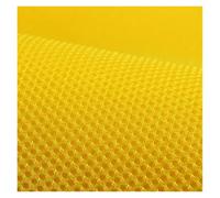Speaker Grill Cloth for DIY, Mesh Fabric By The Meter For Speaker Box Horn Cinema Engineering Cloth Dustproof(Yellow)