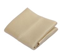 speaker grill cloth Speaker Decoration Breathable Mesh Cloth Anti-dust Multiple Colors Grill Stereo Fabric Home KTV(Beige)