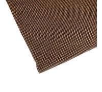 Speaker Grill Cloth,Speaker Fabric Antique Thick Brown Black Audio Speaker mesh Cover Cloth Speaker mask Cloth Sound-Transparent dust-Proof Theater Home Decoration Cloth (Color : Black(0.5mX0.75m))