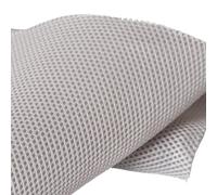 Speaker Grill Cloth, Speaker Fabric Speaker mesh cover cloth stage speaker iron sound-transparent audio dustproof(Silver-1.37x1m)