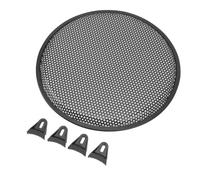 Speaker Grill, Speaker Cover Universal Grills Round with 4pcs Clamp/Holder 12 Inch Subwoofer for DIY Home Audio and Car