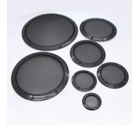 Speaker Grille Net Dust Cover 2Pcs for DIY Car Audio; Resists Moisture and Protects Against Environmental Factors (2in)