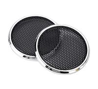 Speaker Grills, Metal Speaker Grill Material Speaker Cover with a Decorative Circle Speaker Cover for Speakers, Car Speakers, Small Speakers