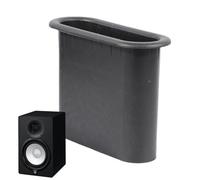 Speaker Inverter Tube - Oval Bass Reflex Port, Subwoofer Cabinet Vent, Woofer Airflow Guide, Low-Frequency Enhancement Function, Top Performance Audio Category, Home Studio Car Black