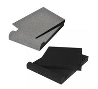 Speaker Isolation Pads: High Density Shockproof Foam Risers, Acoustic Noise Dampening Studio Monitor Pads | Soundproof