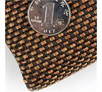 Speaker Mesh Cloth Classic Vintage Thicken Speaker Cloth Grille Normal Audio(BlackBrown(150x50cm))