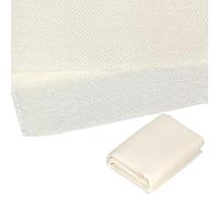 Speaker Mesh Cloth ， for Speaker Replacement Speaker Stereo Cover Fabric(White)