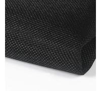 Speaker Mesh Cloth ， Linen Fabric Protective Mesh Cloth Stereo Fabric(Black)