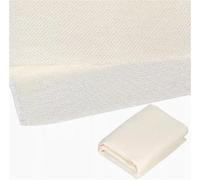 Speaker Mesh Cloth Linen Vintage And Antique Transparent Dustproof Retro Fabric Guitar Audio Sub-woofer 1.45x0.5m(White)