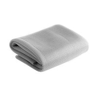 Speaker Mesh Cloth ， Mesh Stereo Grille Fabric Audio Cloth(Silver)