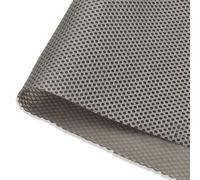 Speaker Mesh Fabric, 1.4x0.5m Speaker Dust Cloth Grill Filter Fabric Mesh Protective Silver/Red/White/Blue/Black/Beige/Pink/Brown/Yello(Grey)