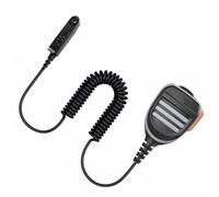 Speaker Microphone for Baofeng UV-XR, UV-9R Pro, UV-9R Radios - Robust Cable, 360° Clip, Ergonomic, Clear Sound, For Use in Fire Brigade and Commercial Use