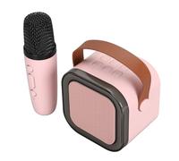 Speaker Microphone Set, Small Karaoke Machine LED