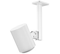 Speaker Mount for Sonos Era 100 Ceiling Mount - Tilt +15°/-30° & Swivel ±90° Adjustable Ceiling Mount Bracket for Sonos Era 100 Speaker Mounting for Better Sound That Easy to Install, White