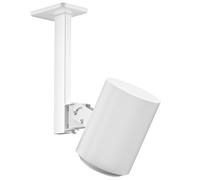 Speaker Mount for Sonos Era 100 Ceiling Mount - Tilt +15°/-30° & Swivel ±90° Adjustable Ceiling Mount Bracket for Sonos Era 100 Mounting for Better Sound Included Screw Kits Easy to Install - White