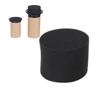 Speaker Port Tube Sponge Bass Foam Plug, 4.33"x3.15" (110mmx80mm) High Density Sponge Insert for Home Car PA DJ Subwoofer, Enhances Bass Response and Clarity