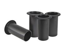 Speaker Port Tubes 50mm Pack of 4 Ideal for Plastic PA and Studio Speakers
