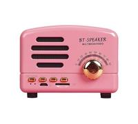 Speaker Retro Shape Music Player Support Connection Wireless Playback Movie Radio (One Size)