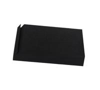 Speaker Riser Foam Sound Cushion Tilted Wave Section Acoustic Isolation Pads 20x30x4.5 cm