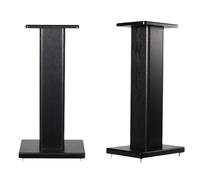 Speaker Stands 1 Pair Wooden Surround Sound Speaker Floor Stands Sand-filled HIFI Bookshelf Bookshelf Speaker Stands Stage (Color : Brown-B, Size : 30cm/11.8inches)