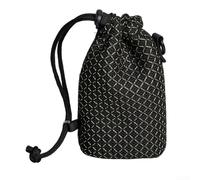 Speaker Storage Bag, Portable Travel Case for JBL Go 5/4/3/2 with Drawstring Lock Hook, Dust Proof Protective Pouch for Outdoor Commute
