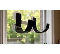 Speaker Suction Mount Bracket - fits a JBL Flip 6 7 and Essential 2, Accessory Holder (Black)