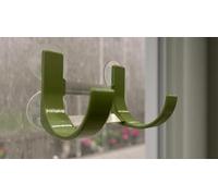 Speaker Suction Mount Bracket - fits a JBL Flip 6 7 and Essential 2, Accessory Holder (Green)