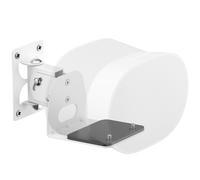 Speaker Wall Mount for Sonos Era 300 Speakers Mount, Tilt +15°/-30° & Swivel ±30° Adjustable Wall Bracket for Era 300 Wall Mount with Cable Management for Surround Sound, White