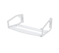 Speaker Wall Mount Holder Stainless Steel for Five Easy Installation Perfect for Home Theater (White)