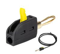 Speaker Wire Banana Plugs - Wire Connector Banana Connector, Quick Connect Banana Jack | Pairs Banana Plugs Connector Male Female Banana Plug for Speaker Wire RC Battery Electric Motor Screw Lock