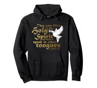 Speaking in Tongues Gift - Christian Bible Verse Acts 2 4 Pullover Hoodie