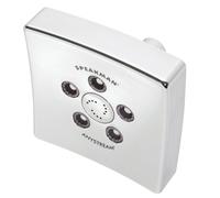 Speakman Polished Chrome S-3021 Kubos Anystream High Pressure Adjustable 2.5 GPM Shower Head