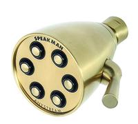 Speakman, Satin S-2252-AB-E2 Signature Brass Icon Anystream Adjustable Shower Head, 2.0 GPM