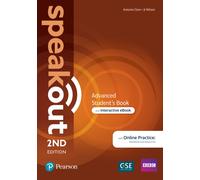 Speakout Advanced – Student's Book & Interactive eBook with MyEnglishLab – 2ed