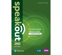 Speakout 2ed Pre-intermediate Student's Book & Interactive eBook with Digital Resources Access Code