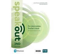 Speakout 2nd Edition Pre-intermediate Teacher's Book with Teacher's Portal Access Code