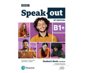 Speakout 3ed B1+ Student's Book and eBook with Online Practice 3rd Edition by Pe