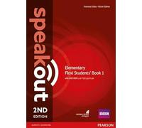 Speakout Elementary 2nd Edition Flexi Students' Book 1 with MyEnglishLab Pack