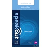Speakout Intermediate 2nd Edition MyEnglishLab Student Access Card (Standalone)